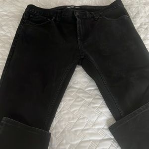 Mens black jeans